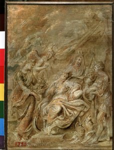 Die Geburt des Dauphins Ludwig XIII. (1601-1643) von Peter Paul Rubens