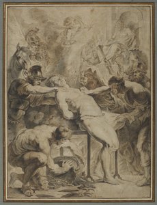 Martyrium des Heiligen Laurentius, 1550