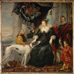 Porträt der Alatheia Talbot, Gräfin von Arundel von Peter Paul Rubens