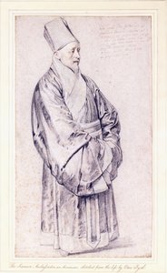 Porträt von Nicolas Trigault S.J. in chinesischer Tracht von Peter Paul Rubens