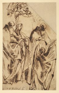 Heiliger Amandus und Heilige Walpurga von Peter Paul Rubens