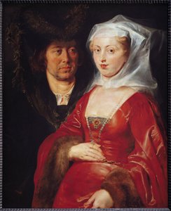 Heiliger Pepin von Landen und seine Tochter, die heilige Begga