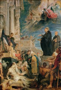 Der heilige Franz Xaver segnet die Kranken von Peter Paul Rubens