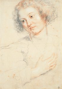 Studie des Kopfes der hl. Apollonia von Peter Paul Rubens