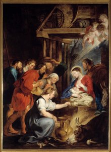 Die Anbetung der Hirten von Peter Paul Rubens