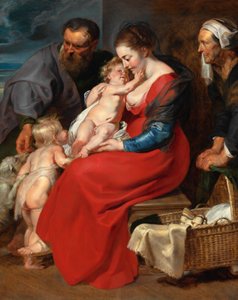 Die Heilige Familie mit den Heiligen Elisabeth und Johannes dem Täufer