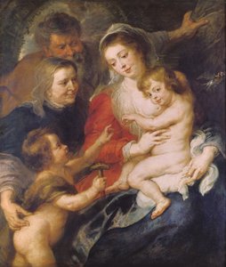 Die Heilige Familie mit St. Elisabeth und dem kleinen Johannes dem Täufer, ca. 1634