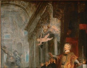 Das Wunder des Heiligen Ignatius von Loyola von Peter Paul Rubens