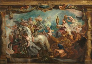 Der Triumph der Kirche, nach 1628 von Peter Paul Rubens