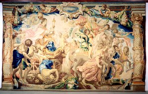 Der Triumph der Eucharistie (Wandteppich) von Peter Paul Rubens