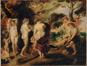Das Urteil des Paris von Peter Paul Rubens