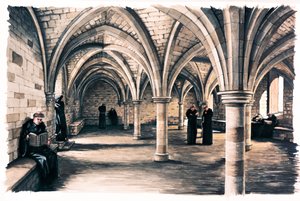 Battle Abbey, 12. Jahrhundert, ca. 1990-2010