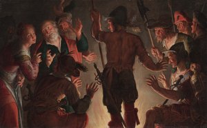 Die Verleugnung des Petrus, ca. 1624-1628