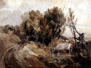 Der Trinkplatz von Peter de Wint