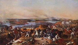 Die Schlacht von Borodino von Peter von (after) Hess