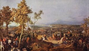 Die Schlacht von Taroutine von Peter von (after) Hess