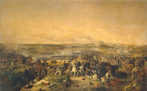 Die Schlacht von Borodino am 26. August 1812