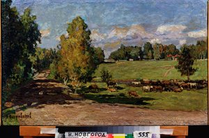 Ruhe auf der Wiese von Petr Ivanovic Petrovichev