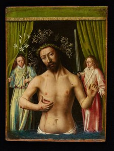 Christus als der Mann der Schmerzen von Petrus Christus