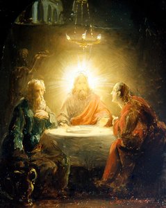 Christus bricht das Brot