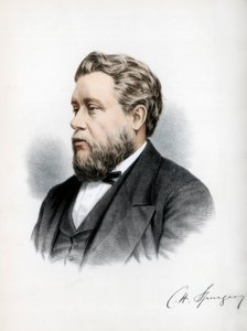 Charles Haddon Spurgeon, britischer baptistischer Prediger, um 1890