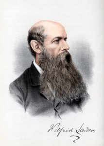 Sir Wilfrid Lawson, britischer Politiker und Abstinenzler, ca. 1890 von Petter and Galpin Cassell