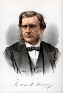 Thomas Henry Huxley, englischer Biologe, ca. 1890 von Petter and Galpin Cassell