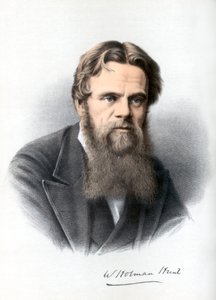 William Holman Hunt, britischer Maler, ca. 1890