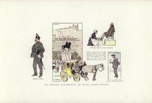 Wanderungen eines Künstlers, in Dijon, Lyon, Toulon von Phil May