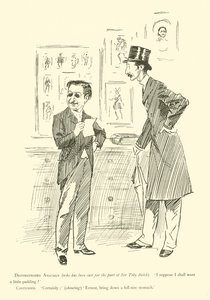 Karikatur von Phil May, aus den 1890er Jahren von Phil May