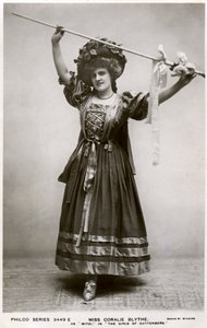Miss Coralie Blythe als Mitzi, ca. 1908 von Philco Publishing Company