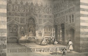 Ein Iwan in Damaskus von Philibert Joseph Girault de Prangey