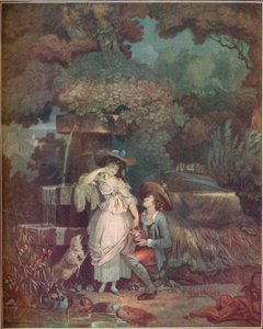 Glück und Unglück oder Der zerbrochene Krug, 1787, 1909 von Philibert Louis Debucourt
