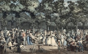 Der öffentliche Spaziergang im Palais-Royal