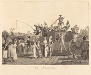 Der Karneval von Philibert Louis Debucourt