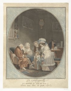 Neujahrstag von Philibert Louis Debucourt