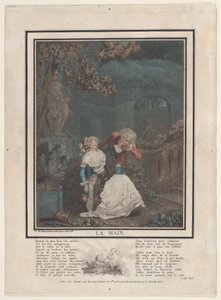 Die Hand, 1788 von Philibert Louis Debucourt