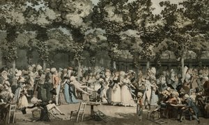 Die öffentliche Promenade; Le Promenade Publique, 1792