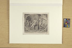 Die Schmiede des Vulkan, um 1600 von Philip (after) Galle