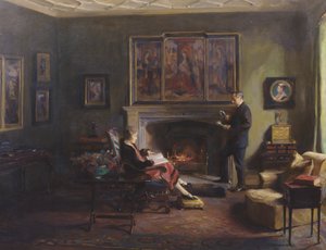 Innenraum mit Viscount und Viscountess Lee of Fareham