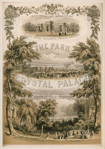 Der Park und der Kristallpalast von Philip Brannon