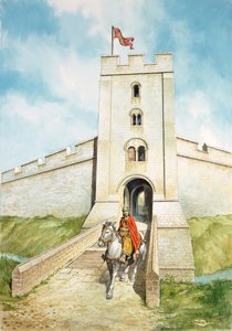 Sherborne Old Castle, 13. Jahrhundert, 1990-2010