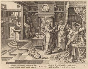 Die Heilung des Eneas durch den heiligen Petrus