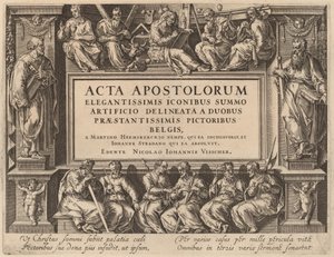 Titelseite von Philip Galle after Maerten van Heemskerck after Jan van der Straet