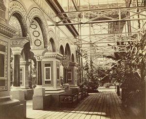Sydenham: Crystal Palace, Eingang zum Byzantinischen Hof, 1854