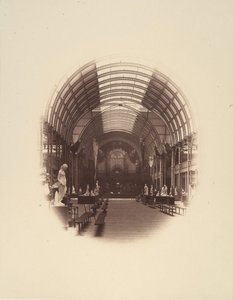 Ansicht in der Zentralhalle, Kunstausstellung, Manchester, 1857