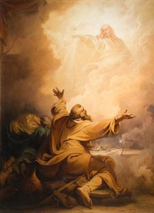 Christus erscheint den Jüngern in Emmaus, 1797 von Philip James de Loutherbourg