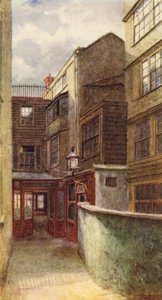 Dicks Kaffeehaus, Fleet Street, 1899 von Philip Norman