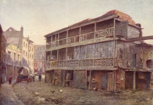 Letztes des Kings Head Inn, Southwark, 1884