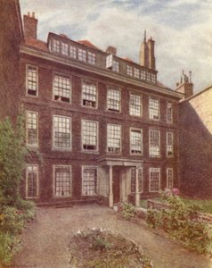 Nr. 10 Nevills Court, Fetter Lane, 1891 von Philip Norman